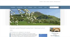 Desktop Screenshot of freizeit-esslingen.de